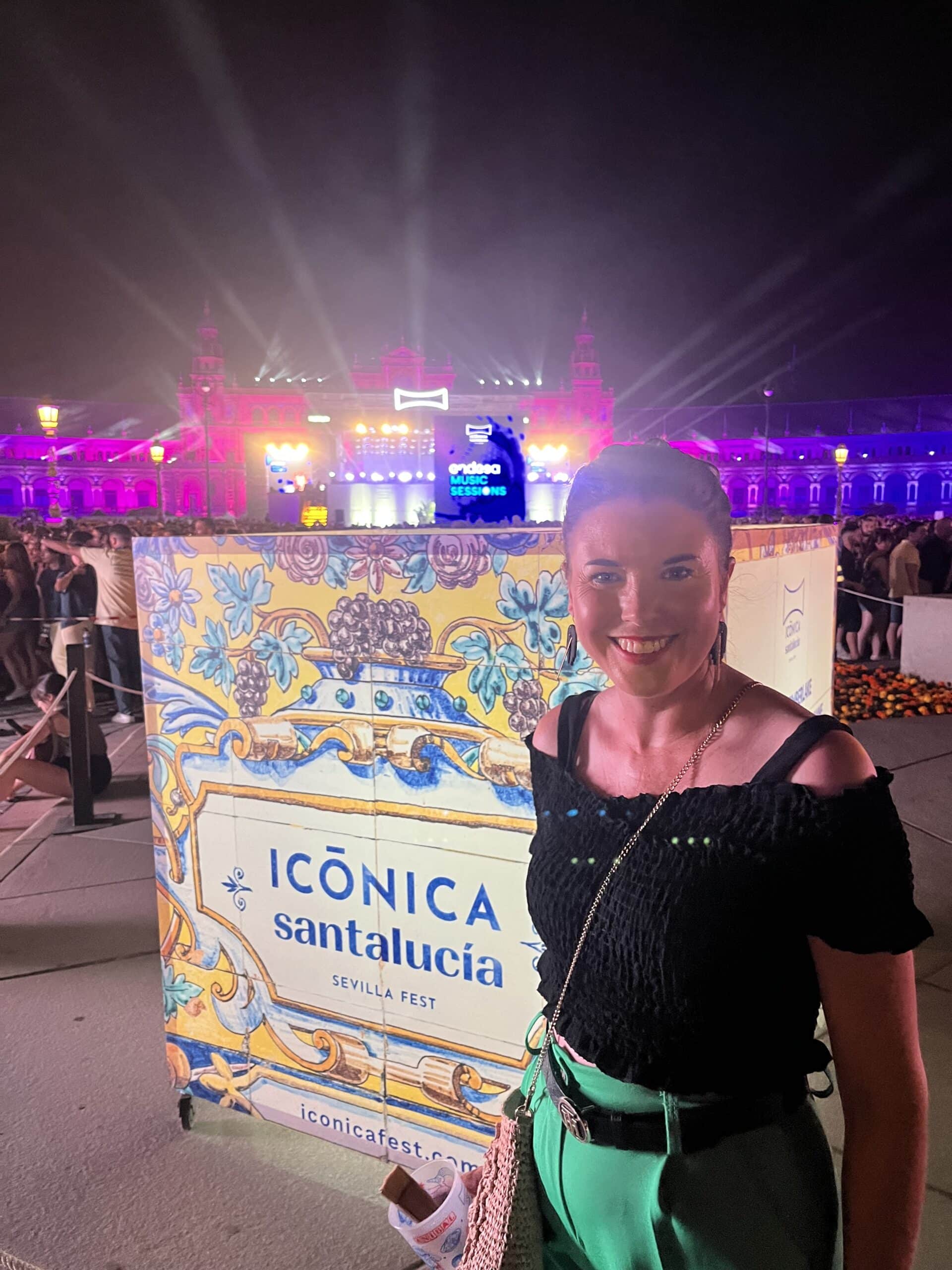 Mandy en el festival Iconica Sevilla