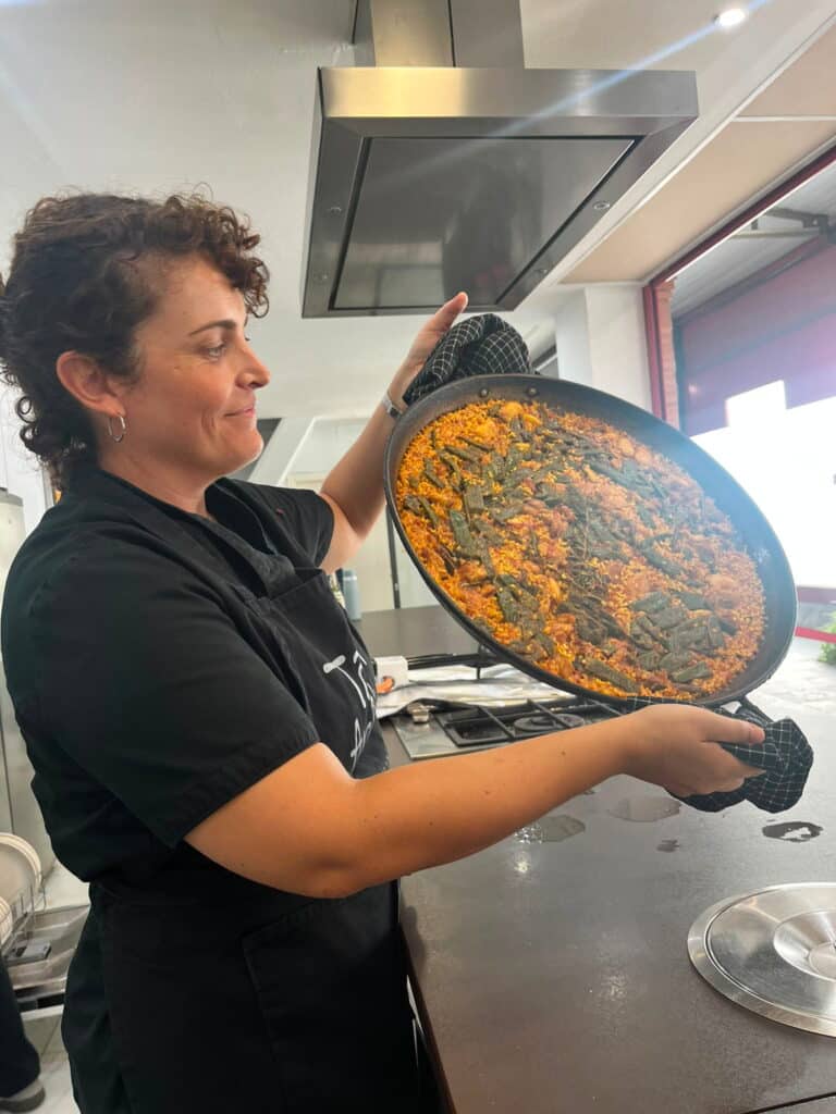 Paella is klaar